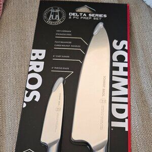 Schmidt Bros. Cutlery Delta Series 2-piece prep knife set New!